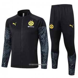 Jacket Tracksuit Borussia Dortmund 23/24 Black