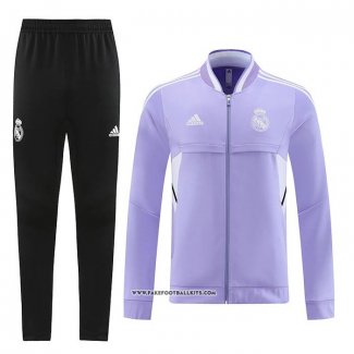 Jacket Tracksuit Real Madrid 22/23 Purpura