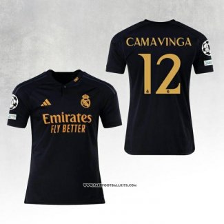 Real Madrid Player Camavinga Third Shirt 23/24