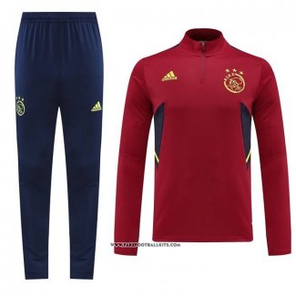 Sweatshirt Tracksuit Ajax 22/23 Red