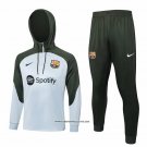 Sweatshirt Tracksuit Barcelona 23/24 Grey Claro