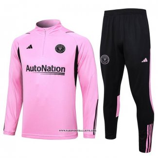 Sweatshirt Tracksuit Inter Miami Kid 23/24 Rosa