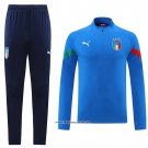 Sweatshirt Tracksuit Italy 22/23 Blue