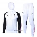 Sweatshirt Tracksuit Juventus 23/24 White and Black