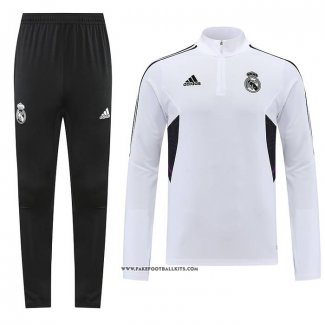 Sweatshirt Tracksuit Real Madrid 22/23 White