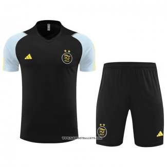 Tracksuit Algeria Short Sleeve 23/24 Black - Shorts