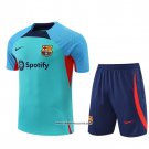 Tracksuit Barcelona Short Sleeve 22/23 Green - Shorts