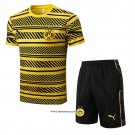 Tracksuit Borussia Dortmund Short Sleeve 22/23 Yellow - Shorts