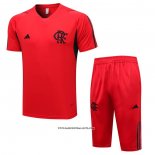 Tracksuit Flamengo Short Sleeve 23/24 Red - Shorts