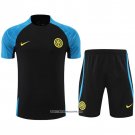 Tracksuit Inter Milan Short Sleeve 22/23 Black - Shorts