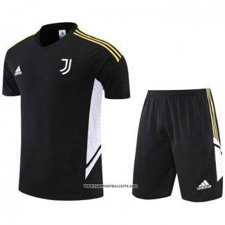 Tracksuit Juventus Short Sleeve 22/23 Black - Shorts