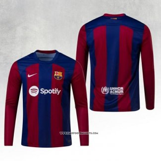 Barcelona Home Shirt Long Sleeve 23/24