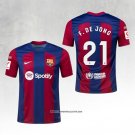 Barcelona Player F.De Jong Home Shirt 23/24