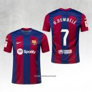 Barcelona Player O.Dembele Home Shirt 23/24