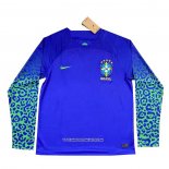 Brazil Away Shirt Long Sleeve 2022