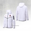 Chaqueta con Capucha del France 22/23 White