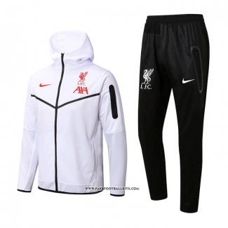 Hooded Tracksuit Liverpool 22/23 White