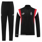 Jacket Tracksuit AC Milan Kid 23/24 Black