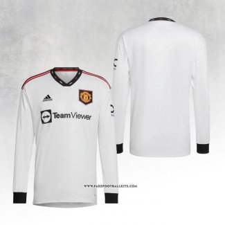 Manchester United Away Shirt Long Sleeve 22/23