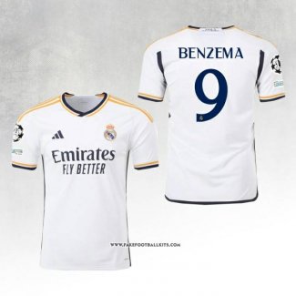 Real Madrid Player Benzema Home Shirt 23/24