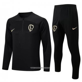 Sweatshirt Tracksuit Corinthians 22/23 Black