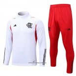 Sweatshirt Tracksuit Flamengo Kid 23/24 White