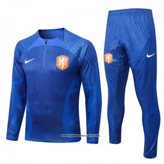 Sweatshirt Tracksuit Holland 22/23 Blue