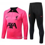 Sweatshirt Tracksuit Liverpool Kid 22/23 Rosa