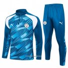 Sweatshirt Tracksuit Manchester City Kid 23/24 Blue