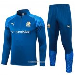 Sweatshirt Tracksuit Olympique Marseille 23/24 Blue