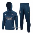 Sweatshirt Tracksuit Paris Saint-Germain 23/24 Blue Oscuro