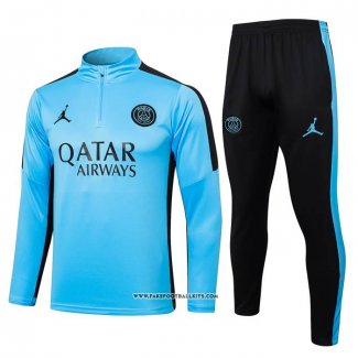 Sweatshirt Tracksuit Paris Saint-Germain 23/24 Light Blue