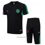 Tracksuit Bayern Munich Short Sleeve 23/24 Black - Shorts