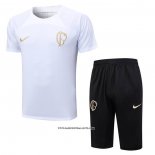 Tracksuit Corinthians Short Sleeve 23/24 White - Shorts