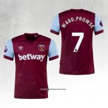 West Ham Player Ward-Prowse Home Shirt 23/24