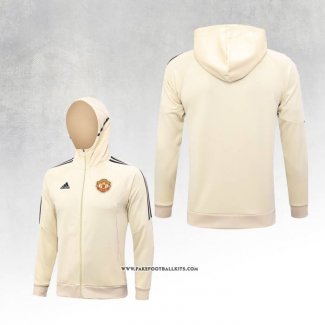 Chaqueta con Capucha del Manchester United 23/24 Yellow