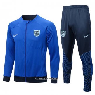 Jacket Tracksuit England 22/23 Blue