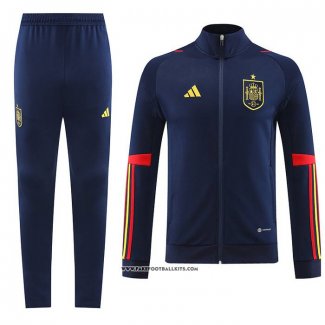 Jacket Tracksuit Spain 22/23 Blue