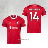 Liverpool Player Henderson Home Shirt 23/24