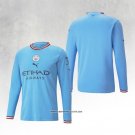 Manchester City Home Shirt Long Sleeve 22/23