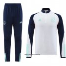 Sweatshirt Tracksuit Ajax 23/24 White