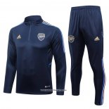 Sweatshirt Tracksuit Arsenal Kid 23/24 Blue