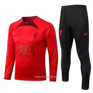 Sweatshirt Tracksuit Liverpool 22/23 Red