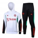 Sweatshirt Tracksuit Manchester United 23/24 White