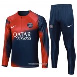 Sweatshirt Tracksuit Paris Saint-Germain 23/24 Red