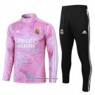 Sweatshirt Tracksuit Real Madrid 23/24 Rosa