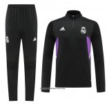 Sweatshirt Tracksuit Real Madrid Kid 22/23 Black