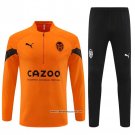 Sweatshirt Tracksuit Valencia 22/23 Orange