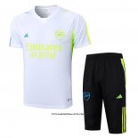 Tracksuit Arsenal Short Sleeve 23/24 White - Shorts