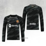 Barcelona Goalkeeper Shirt Long Sleeve 23/24 Black